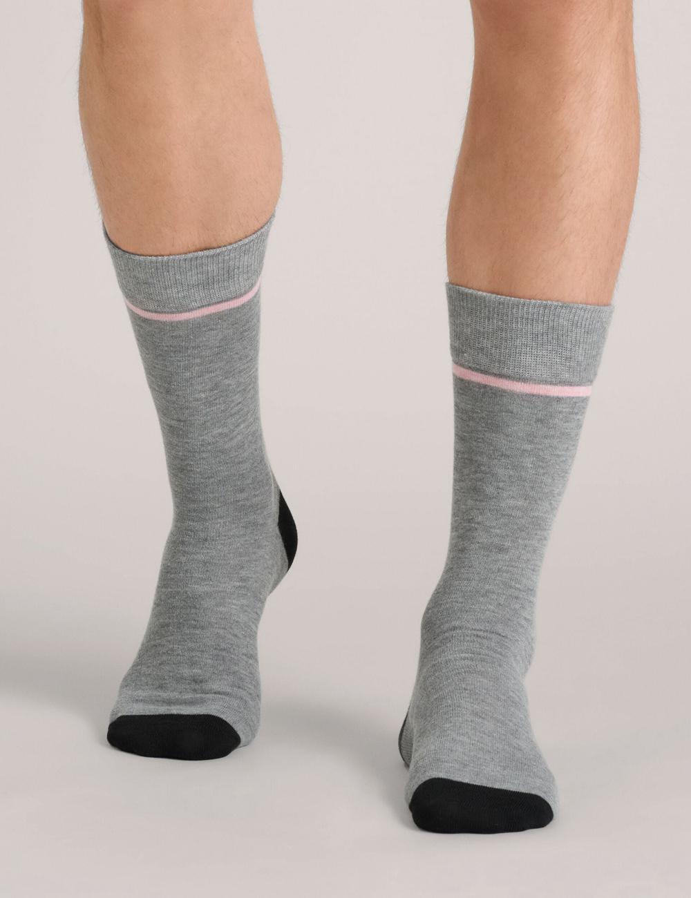Men Ted Baker 6 Pack Cotton Rich Mixed Crew Socks Black | India  AWUL-67485