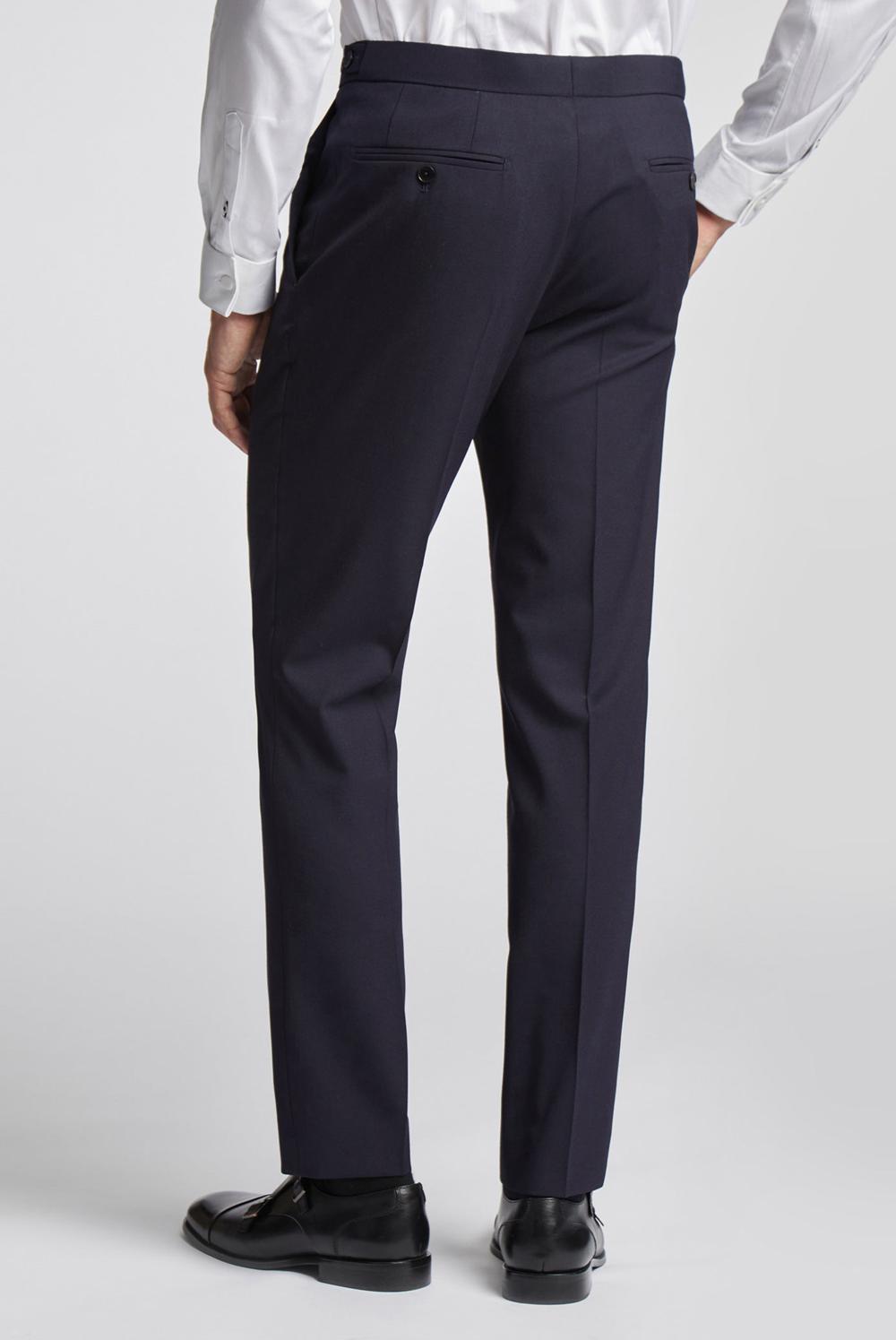 Men Ted Baker BREENTS - Slim Fit Navy Tuxedo Trousers Navy | India  NABY-05794