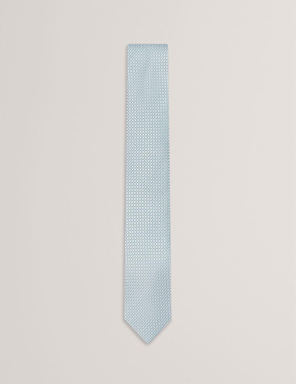 Men Ted Baker CANEDON - Textured Tonal Weave Silk Ties Lt-Green | India  MNXZ-63971