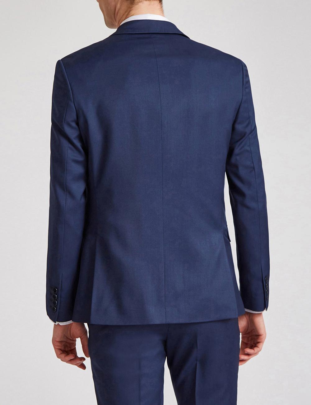 Men Ted Baker FINLAYJS - Twill Wool Slim Fit Suit Jackets Blue | India  YILU-27903