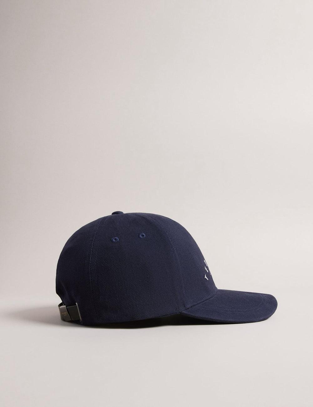Men Ted Baker FRREDDI - Embroidered Logo Canvas Baseball Caps Navy | India  EVFG-28369
