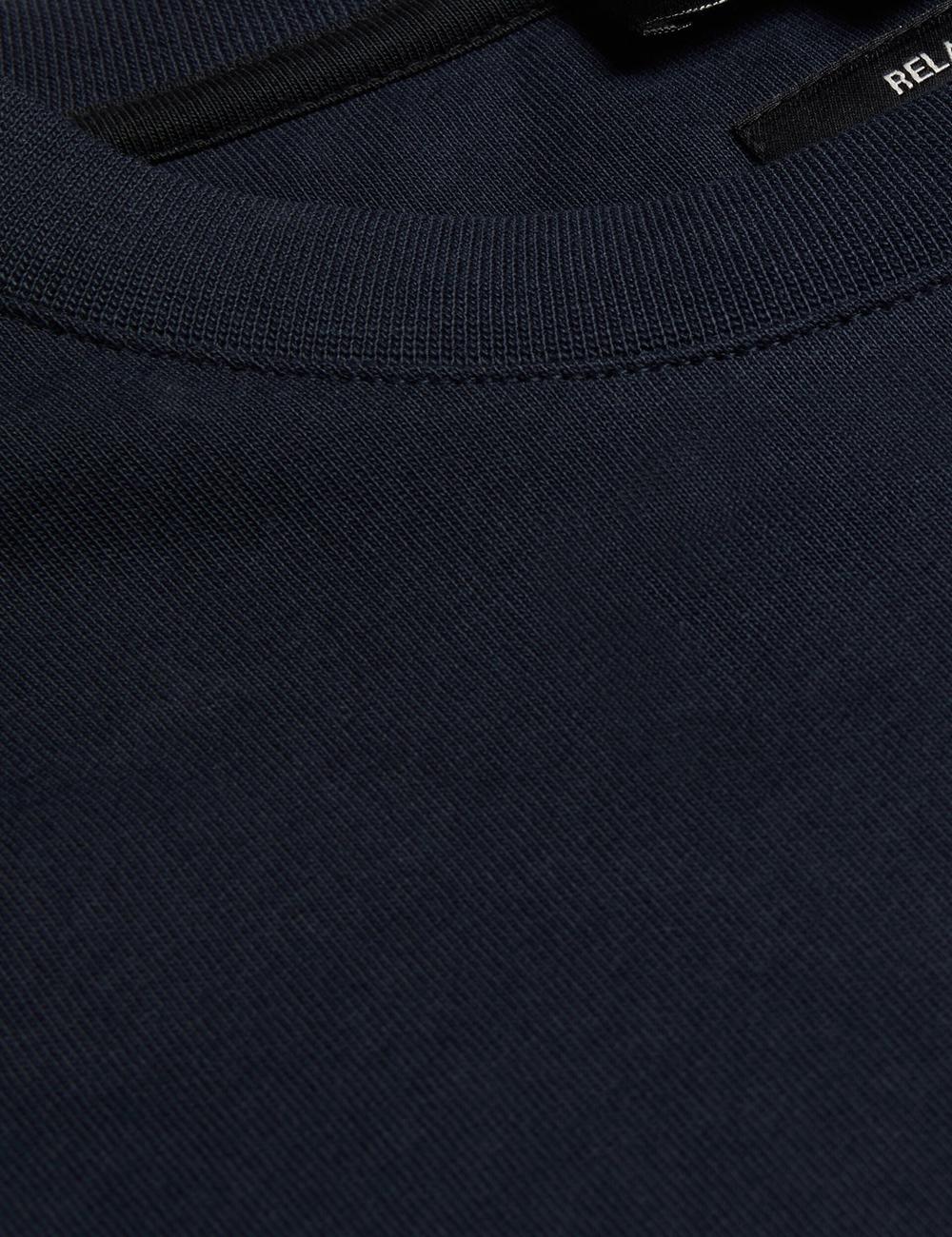 Men Ted Baker KORNKA - Short Sleeve Relaxed Fit Cotton T-Shirts Navy | India  SMIK-53167