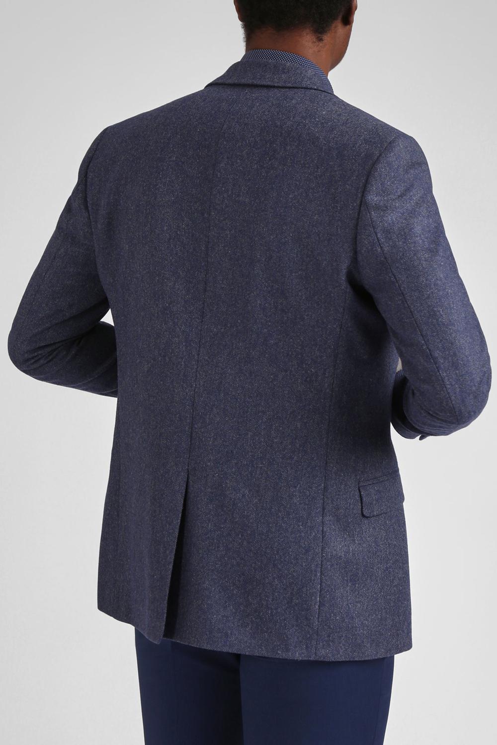 Men Ted Baker TIANJS - Textured Wool Blend Tailored Blazers Blue | India  OGVQ-43861