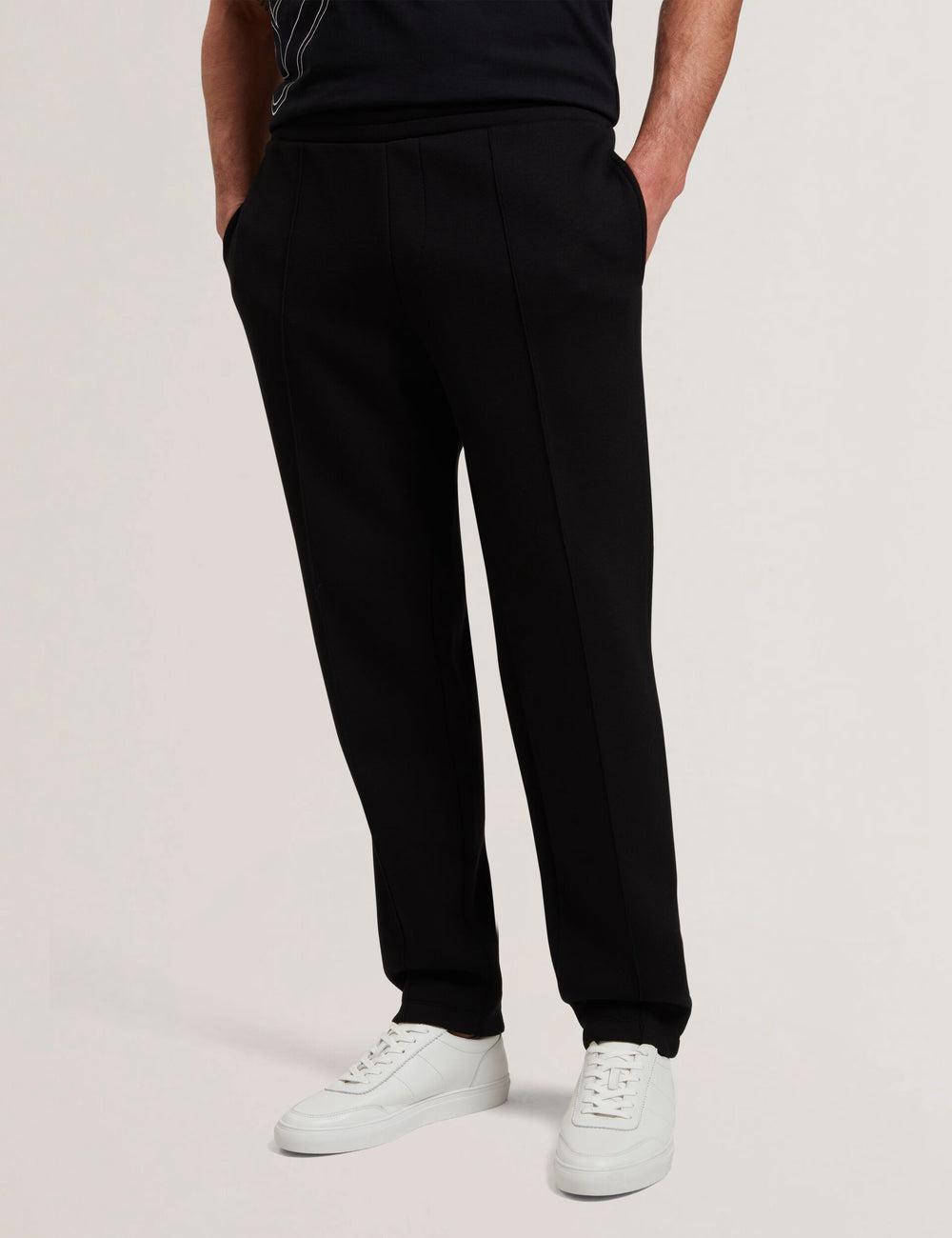 Men Ted Baker UAVER Slim Fit Neoprene Joggers Black | India  VKYL-51697