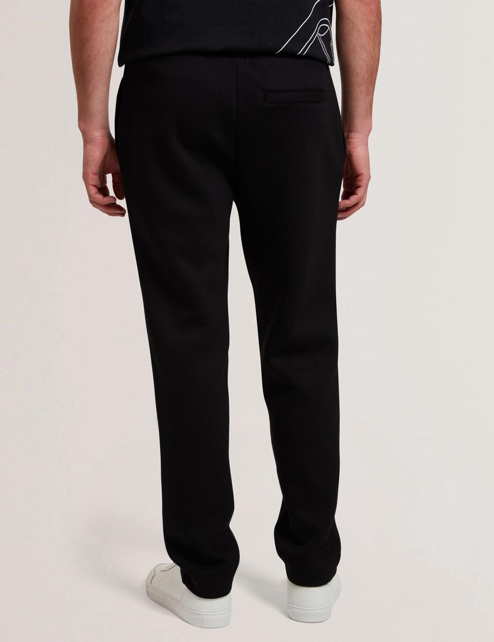 Men Ted Baker UAVER Slim Fit Neoprene Joggers Black | India  VKYL-51697