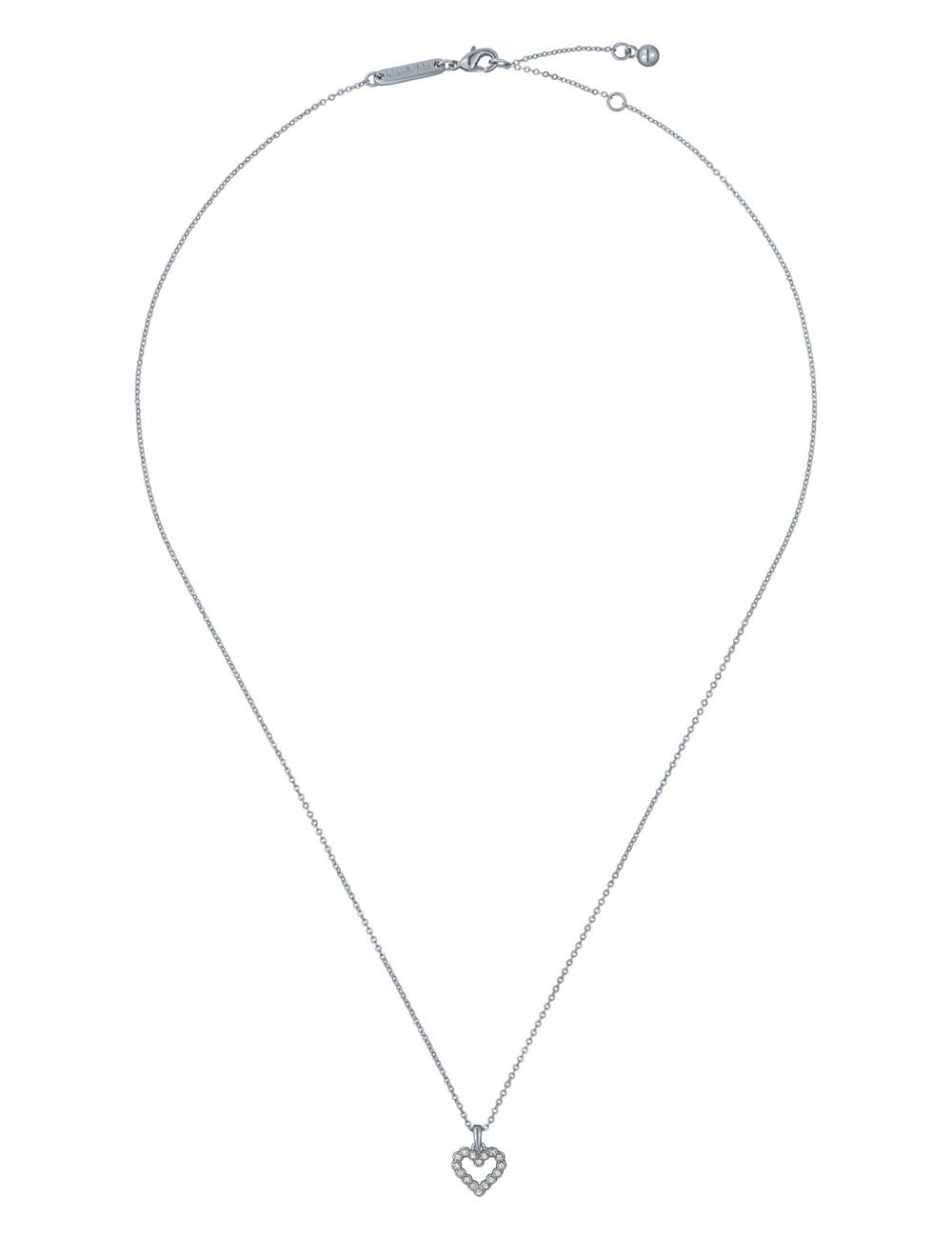 Women Ted Baker AMORE - Crystal Open Heart Pendant Necklaces Silver | India  KADF-25807
