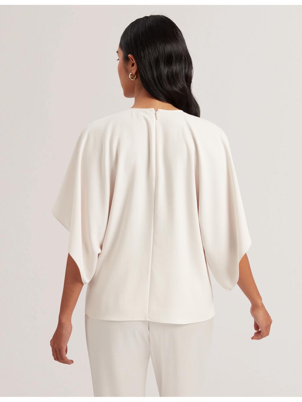 Women Ted Baker CHERIKA Blouses Ivory | India  BDQA-95821