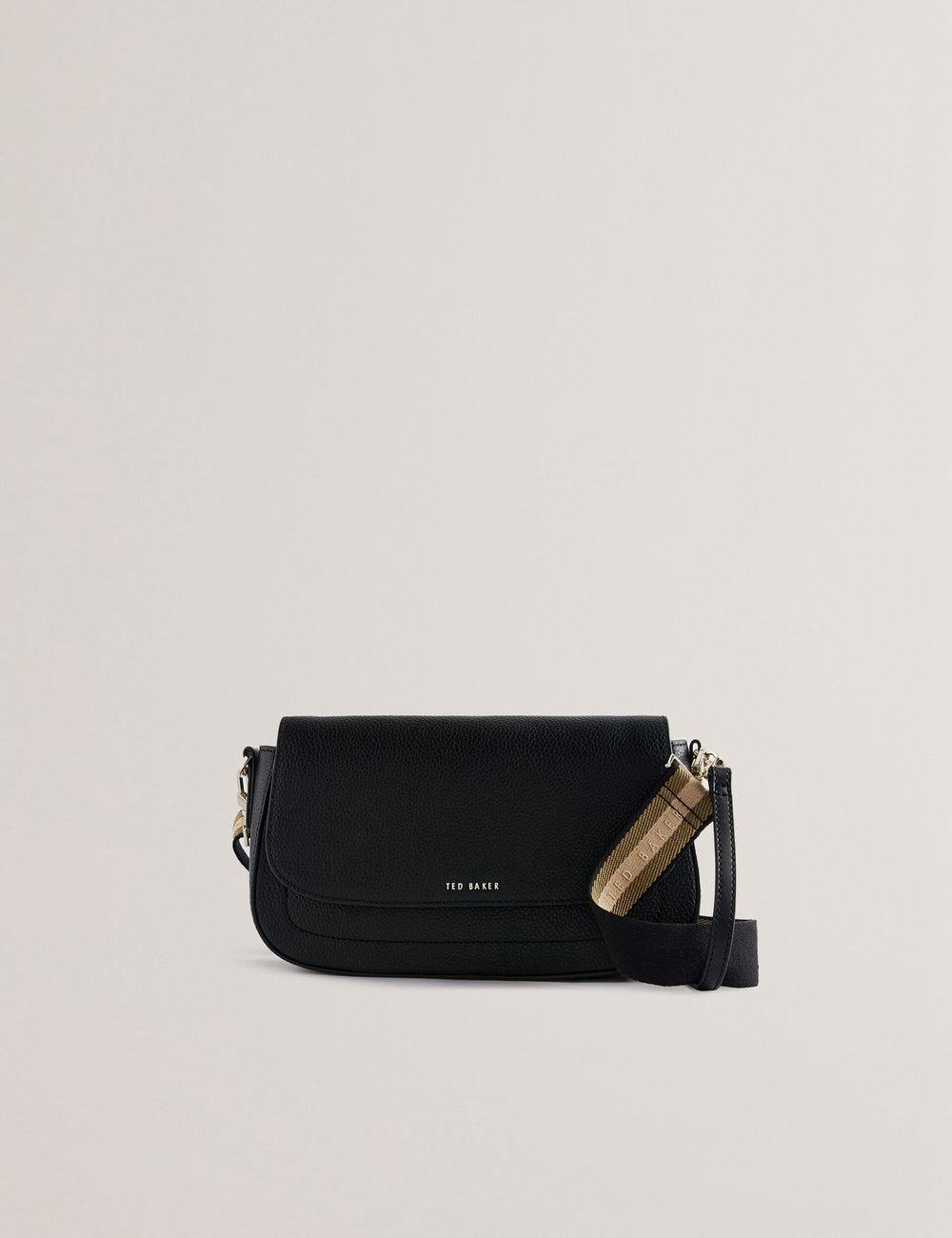 Women Ted Baker DARILIE - Leather Webbing East West Satchel Satchel Bags Black | India  PGEK-42709