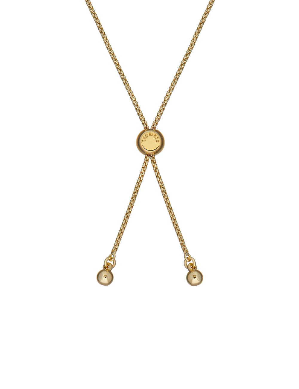 Women Ted Baker INELA - Island Pearl Bead Adjustable Bracelets Gold | India  VLEW-56372