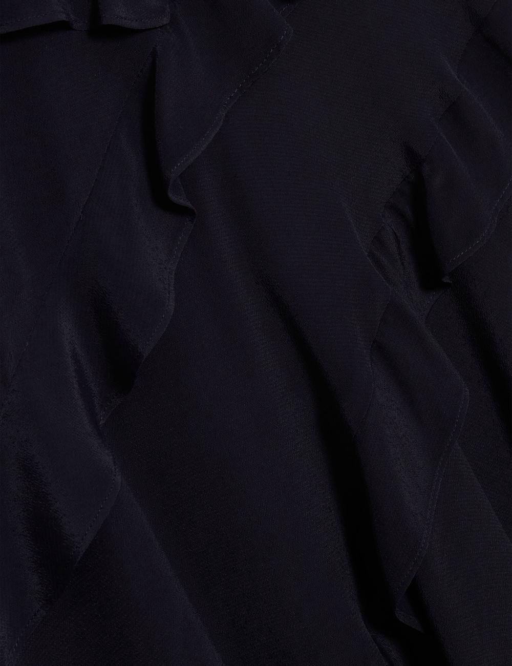 Women Ted Baker JOJII - Frill Trim Angel Sleeve Mini Dresses Navy | India  LYKN-75846