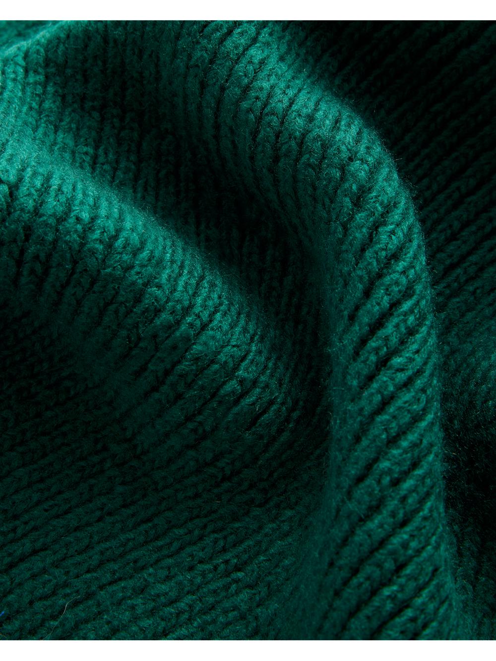 Women Ted Baker LIDIIES - Ribbed Wool Blend Knitted Scarves Dk-Green | India  ZDSF-91470