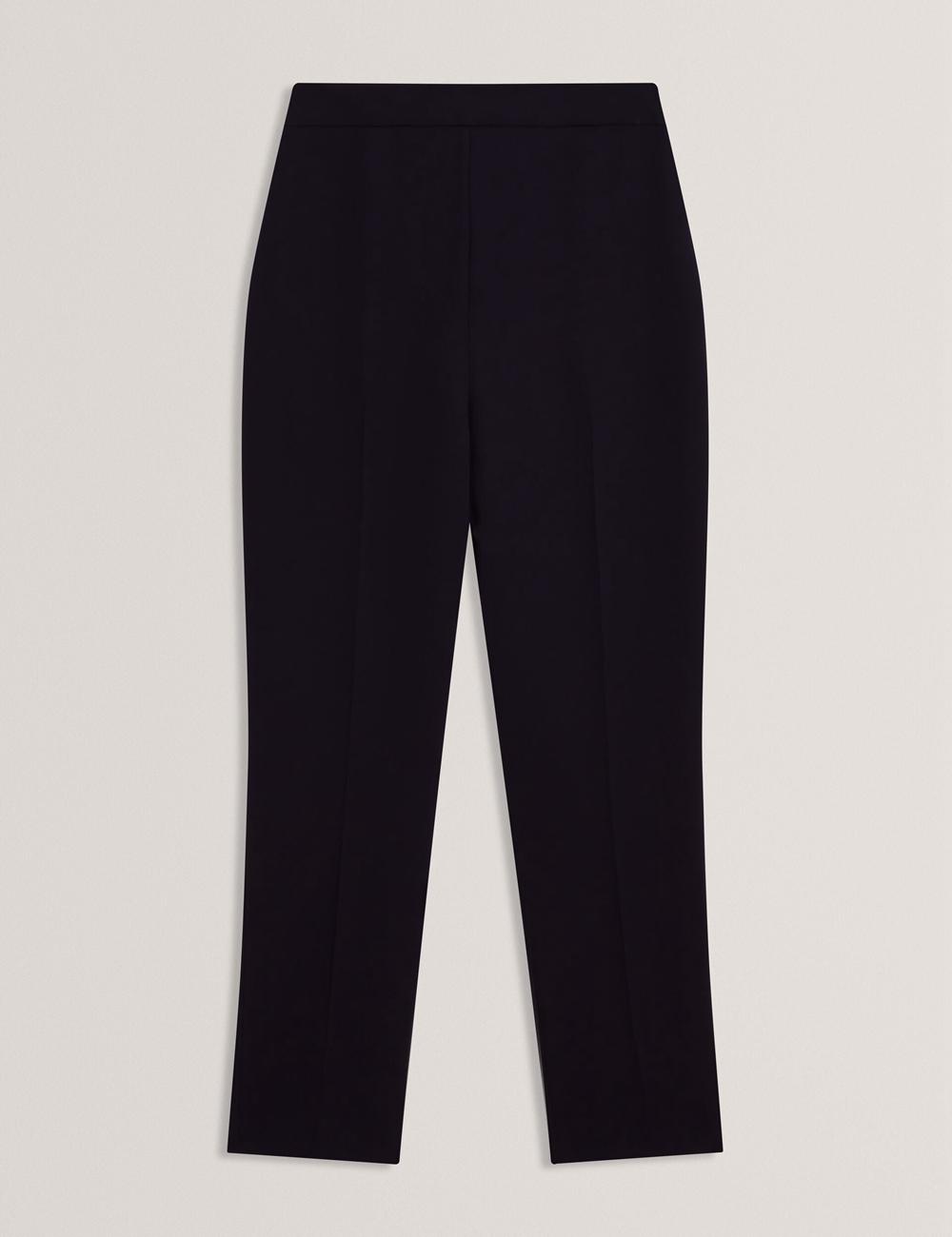 Women Ted Baker MANABTL - High Waist Tapered Leg Tailored Trousers Navy | India  JOBA-18365