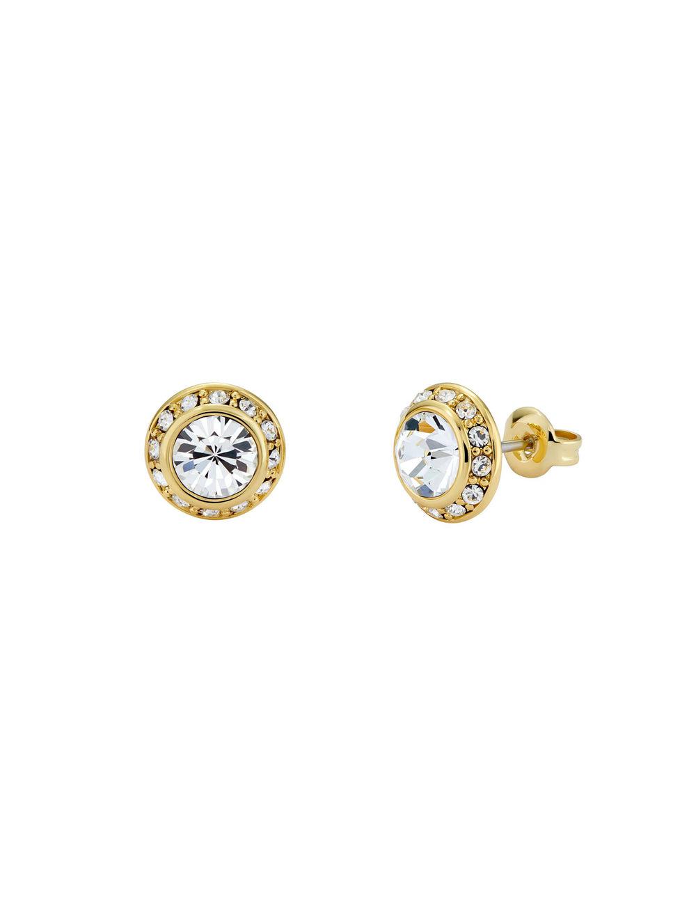 Women Ted Baker SOLETIA - Solitaire Sparkle Crystal Stud Earrings Gold | India  QODB-95618