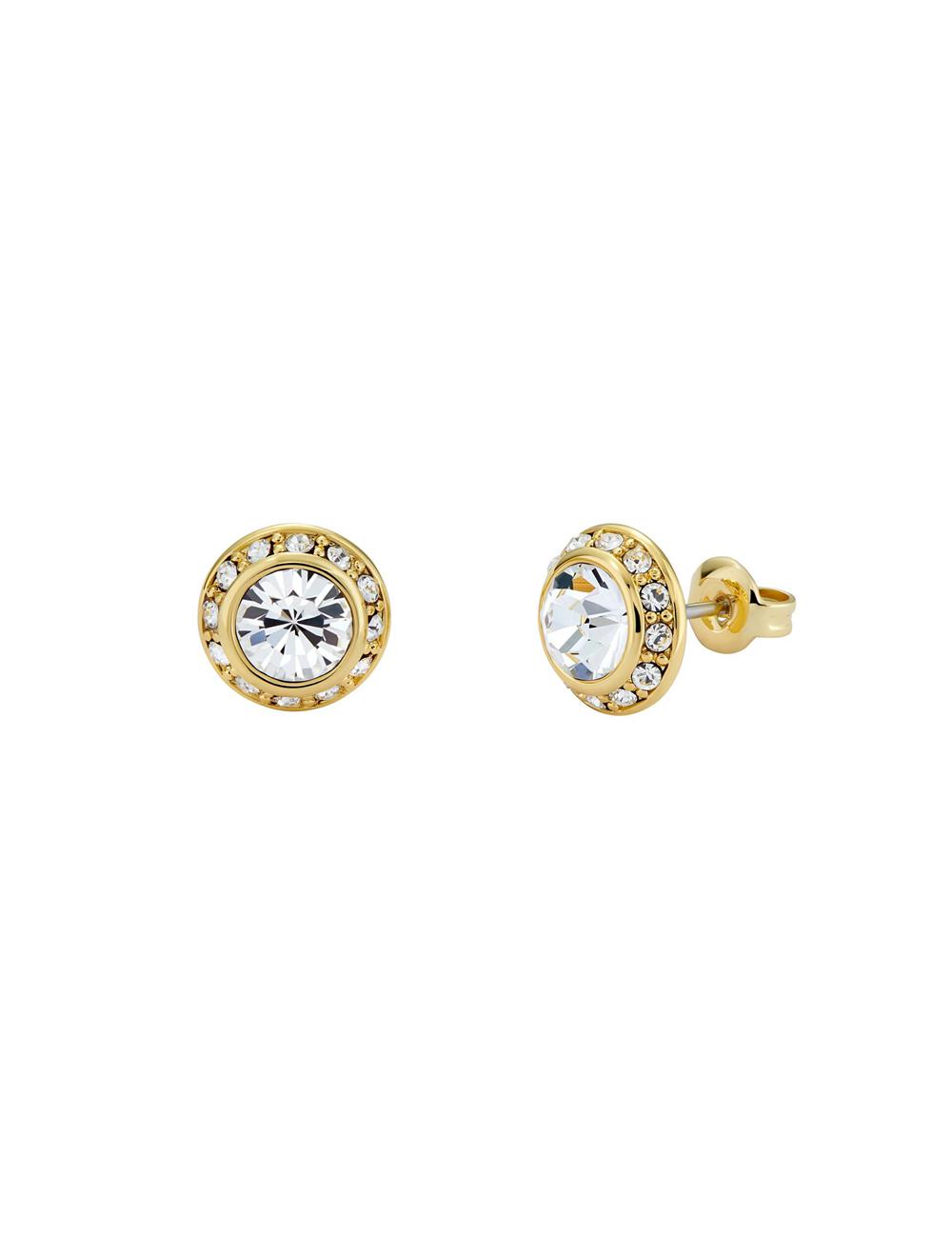 Women Ted Baker SOLETIA - Solitaire Sparkle Crystal Stud Earrings Gold | India  QODB-95618