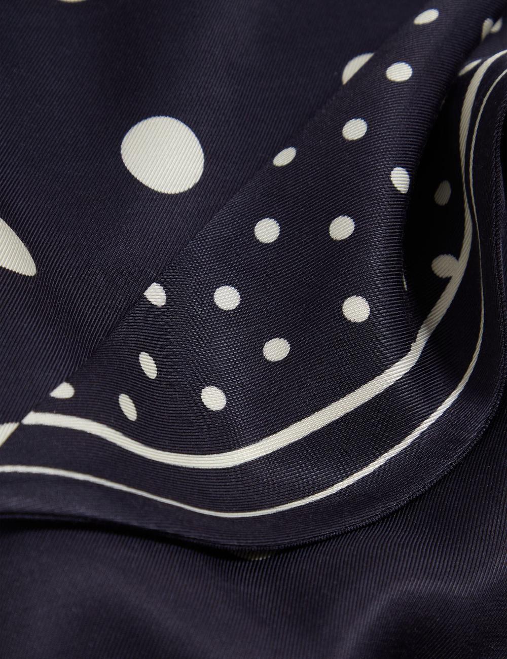Women Ted Baker VEIRAA - Polka Dot Front Sleeveless Crop Tops Navy | India  PDIG-75038